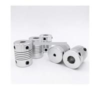D19*L25 Shaft Coupling Aluminium flexible Jaw 3/4/5/6/6.35/7/8/10mm Stepper electronic starter Coupler Encoders Engraving Machine MQXFCZUX(3x8)