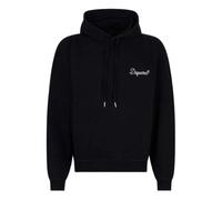 D2 Signature Hoodie - male - Dsquared2 - Hoodies - Black - M - Sweatshirts & Hoodies M