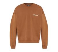 D2 Signature Relax Fit Crewneck - male - Dsquared2 - Sweatshirts - Brown - XL - Sweatshirts & Hoodies XL