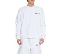 D2 Signature Relax Fit Crewneck - male - Dsquared2 - Sweatshirts - White - L - Sweatshirts & Hoodies L