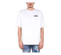 D2 Surf Board T-Shirt - male - Dsquared2 - T-Shirts - White - S - Tops S