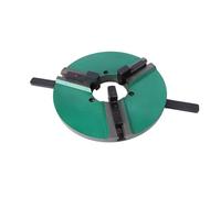 D200 200mm Self-Centering 3 Jaws Manual Lathe Chuck Welding Positioner Accessories Center Hole 80mm Clamp Range