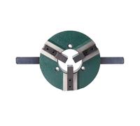 D200 200mm Self-Centering 3 Jaws Manual Lathe Chuck Welding Positioner Turntable Accessories Center Hole 80mm Clamp Range 20-210