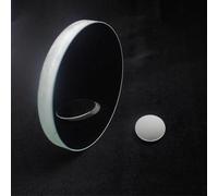 D203F1600 High Focal Ratio Newton reflector objective primary mirror secondary mirror astronomical telescope DIY(D203F1600 and 40mm)