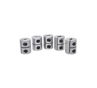 D20L25 3D Printer Rigid Shaft Coupler Part Aluminium Alloy Lead Screw Coupling 4/5/6/6.35/7/8 For Step Servo electronic starter Accessories(4x8)