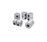 D20L25 Rigid Shaft Coupler 3D Printer Part Aluminium Alloy Lead Screw Coupling 4/5/6/6.35/7/8 For Step servo electronic starter Accessories AUOQKQUT(8x8)