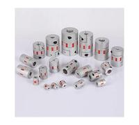 D20L25 spider flexible electronic starter coupler aluminium flexible jaw coupling 5x8mm 3mm 4mm 5mm 6mm 6.35mm 7mm 10mm CZAOINCU(3x3)
