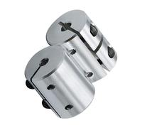 D25L30 3D Printer Part Lead Screw 1 Piece Aluminium RIgid Coupler Coupling 5x12mm for Motor Electric Machine(6X6.35)