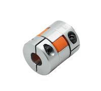 D25L30 Two-Jaw Shaft Coupler Aluminium electronic starter Flexible Coupling Connector CNC Couple 4/5/6/6.35/8/10/12/14mm IINKUEYK(8x14)