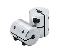 D25L40 3D Printer Part Lead Screw 1 Piece Aluminium Rigid Coupler Coupling 5x12mm for Motor Electric CNC Machine(6.35X8)