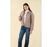 D2C Women's Catherine Fleece Jacket in Taupe | Size: 12 D2C Taupe 12