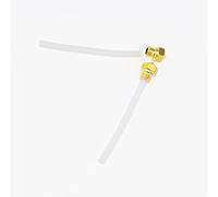 D2D 2Pcs MK10 Brass Extruder Nozzle + PTFE Pipe 0.4mm M7 Thread Screw thread Print Heads for 3D Printer