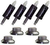 D2P 013711 Engine Cover Bolts & Clips Kit Replacement For Peugeot 206, 307, 407, 807, Citroen C1, C4, C8, Xsara