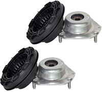 D2P 1526778 Front Suspension Top Strut Mounts With Bearings (Pair) Replacement For Ford Fiesta Mk6