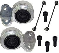 D2P 31126754899 Front Suspension Lower Wishbone Arm Bushes Links Kit Replacement For 3 Series, E46, Z4