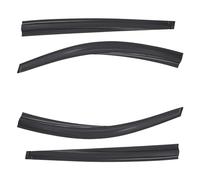 D2P 4Pcs Of Wind Deflectors Replacement Front And Rear Compatible With 2005-2015 Mitsubishi L200 Replaces 4903200
