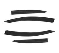 D2P 4pcs Wind Deflectors Replacement Front And Rear Compatible With 2012 - 2016 Honda Civic-SW IX 3402200