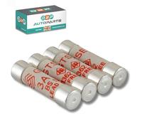 D2P 4x Cartridge Fuse 3 AMP Main Plug | For Household Domestic Plug (Brown)