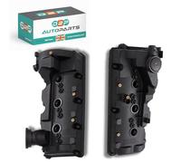 D2P Engine Cylinder Head Valve Covers (Left & Right) (Pair) | For Audi A4,A5,A6,A8, Porsche Cayenne,Panamera,Macan, VW Touareg | OEM Quality Replacement 059103469BD