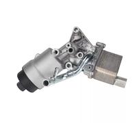 D2P Engine Oil Cooler Filter Housing Compatible With 14-19 Opel Vauxhall Adam 1.4 S, 12-15 Vauxhall Astra J 1.4, 12-14 Vauxhall Corsa D 1.4 | 55566784