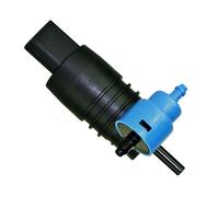 D2P Front & Rear 2-Pin Twin Outlet Windscreen Washer Pump Replacement | Compatible With 97-00 VW Passat 3B5, 00-05 Passat 3C5, 02-16 Phaeton 3D, 95-02 Polo 6KV2, 95-10 Sharan 7M6 | 1T0955651A