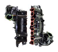 D2P Inlet Intake Manifold w/Actuator Motor Swirl Flap 11618507239 | Fits BMW 1/3/5 Series, X1, X3 (2.0 N47 2004-2015) | Complete Manifold & Motor | 11618575534 11617811300 11617804744