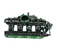 D2P Intake Manifold Replacement Front Compatible With 2007 - 2016 VW CC B7 (358) 1.8 TSI, Golf VI 5K1, Passat B6, B7 Replaces 06J198211D