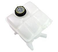 D2P Radiator Coolant Expansion Header Tank Bottle + Cap Compatible With 2019-2019 Ford C-max II 2.0 TDCi, 2015-2019 Focus III 1.0, 1.5, 1.6 Replaces 1708512