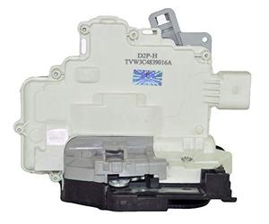 D2P Rear Right Door Lock Mechanism (7-Pin) Replacement | Compatible with 02-19 Seat Ibiza MK 5, 08-15 Skoda Superb 3T4, 06-15 Audi Q7 4LB, 14-19 Vw Passat 3G2 | 3C4839016A