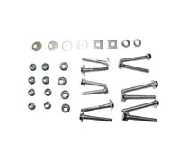 D2P Rear Suspension Wishbone Bolt Nut Mounting Kit Replacement | Compatible With 10-18 Audi A1, 03-12 A3, 08-20 Q2/Q3, 06-22 TT | WHT000227