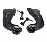 D2P Rear Upper Lower Suspension Wishbone Control Arms Kit Replacement | Compatible With 03-12 Audi A3 8P1, 08-13 A3 Convertible 8P7, 04-13 A3 Sportback 8PA, 10-18 Audi Q3 8UB 8UG | 1K0505223K