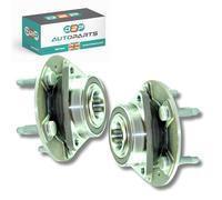 D2P Rear Wheel Hub (Pair) | Vauxhall Insignia, Saab 9-5, Chevrolet Malibu | OEM Quality Replacement 13502785/13580135 / 13580687