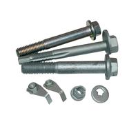 D2P Upper Suspension Arm Fitting Kit Bolts Nuts Compatible With 04-09 Landrover Discovery III L319 2.7, 09-18 Landrover Discovery IV L319 2.7, 05-13 Range Rover Sport I L320 Replaces RYH500280