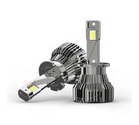 D2S LED Headlight Bulb 6500K Xenon White Canbus Error Free IP68 Waterproof,1:1 Size Plug and Play Replacement for Xenon HID Headlights