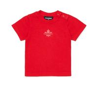 D2T1155B T-shirt - male - Dsquared2 - Kids Short Sleeve T-Shirts - Red - 18 M - Kids 18 M