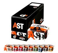 D3 AST Athletic Sports Strapping Tape 38mm x 13.7m (Black, 6 Rolls) Hand Tearable Zinc Oxide Joint Support Ankle, Wrist, Knee, Shoulder, Thumb