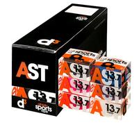 d3 AST Athletic Sports Strapping Tape 38mm x 13.7m (Mixed A, 6 Rolls) Hand Tearable Zinc Oxide Joint Support Ankle, Wrist, Knee, Shoulder, Thumb