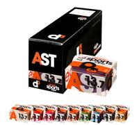 D3 AST Athletic Sports Strapping Tape 38mm x 13.7m (Purple, 6 Rolls) Hand Tearable Zinc Oxide Joint Support Ankle, Wrist, Knee, Shoulder, Thumb