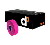 d3 AST Athletic Sports Tape Pink 25mm x 13.7m (24 Rolls) Hand Tearable Zinc Oxide Small Joint Strapping Finger, Wrist, Thumb Support