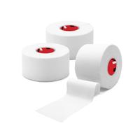 d3 Athletic Sports Tape X 3.8cm x 10m - 3 Rolls White Zinc Oxide Physio Strapping Strong Adhesive - Thumb, Wrist & Ankle Joint Support for Rugby, Football, Weightlifting & First Aid Taping