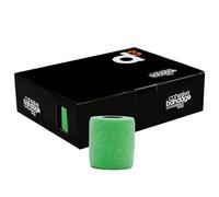 d3 Cohesive Bandage Compression Football Sock Tape Shinguard Wrap 50mm x 5 metres Sports Wrist Ankle Injury Support Strapping Pet & Vet Wrap Cats, Dogs (Emerald Green, 50mm)