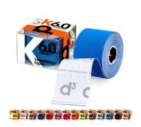 d3 K6.0 Kinesiology Tape Royal Blue 50mm x 6m (1 Roll) Latex-Free Hypoallergenic Ankle, Knee, Shoulder, Elbow Kinetic Physio Sports Medical Muscle Injury Strapping Support