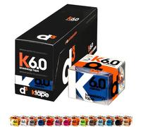 d3 K6.0 Kinesiology Tape Royal Blue 50mm x 6m (6 Rolls) Latex-Free Hypoallergenic Ankle, Knee, Shoulder, Elbow Kinetic Physio Sports Medical Muscle Injury Strapping Support