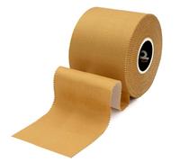 d3 Rigid Strapping Tape 5cm x 15m - 1 Roll Tan Zinc Oxide Athletic Sports Tape Premium Rayon Extra Strong Adhesive - Elbow, Shoulder & Knee Joint Support for Rugby, Weightlifting & Physio