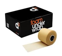 d3 Soft Foam Underwrap Beige 24 Rolls - 7cm x 27m Pre Wrap Sports Tape Anti-Chafe Physio Under Wrap for Ankle & Knee - Football Shin Guard Tape & Prewrap for Hair Headband