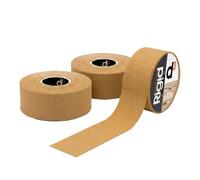 d3 Tan Zinc Oxide Tape 2.5cm x 10m - 3 Rolls Rigid Strapping Tape for Sports Injuries & Blister Prevention - Strong Rayon Joint Support for Thumb, Wrist & Hand, Rugby, Football, Physio & Medical