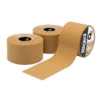d3 Tan Zinc Oxide Tape 5cm x 10m - 3 Rolls Rigid Strapping Tape for Sports Injuries & Blister Prevention - Strong Rayon Joint Support for Elbow, Shoulder, Knees, Rugby, Football, Physio & Medical