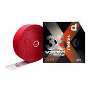d3 X35 Extra Long Xtreme Waterproof Sweatproof Kinesiology Tape Bulk Roll - 50mm x 35m Latex-Free Hypoallergenic Joint Muscle Sports Physio Medical Injury Support (Red)