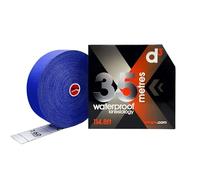 d3 X35 Waterproof Kinesiology Tape 5cm x 35 Meter Bulk Uncut Roll Royal Blue - Sweatproof Latex-Free Hypoallergenic Sports Physio Tape for Knee, Shoulder, Back Muscle Injury & Joint Support