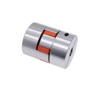 D30L40 6/6.35/8/10/12/14mm Stepper Motor Shaft Coupler Flexible Jaw Spider Plum Shaft Coupler 1Pcs(6.35x8)